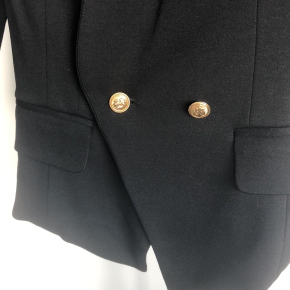 Bread n Butter Cropped Blazer with Gold Buttons - Picture 2 of 5